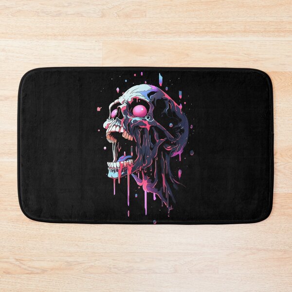 Item preview, Open Up More, 80s Retro Anime Skull  designed and sold by TheeDigitalDen.
