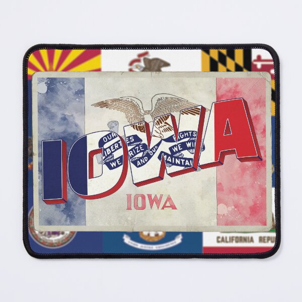 Item preview, Iowa vintage style retro souvenir designed and sold by DeveloperProp0.