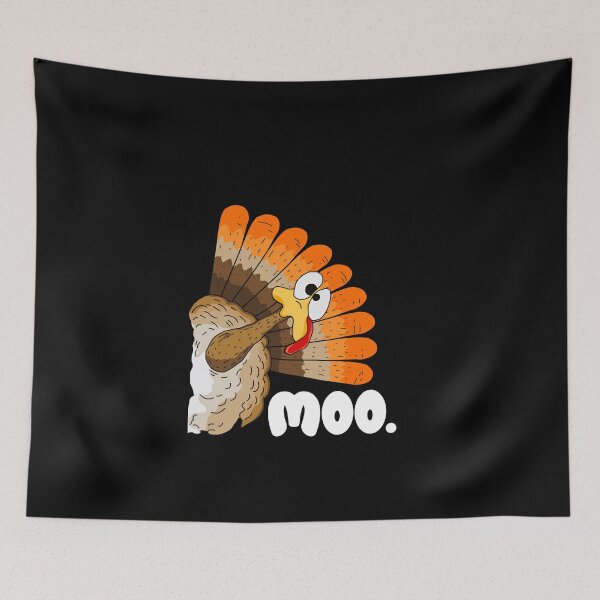 Item preview, Turkey Moo Funny Thanksgiving  designed and sold by Affyboss6.