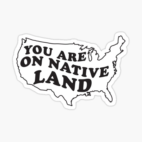 Item preview, You Are On Native Land -  designed and sold by PurpleLoveStore.