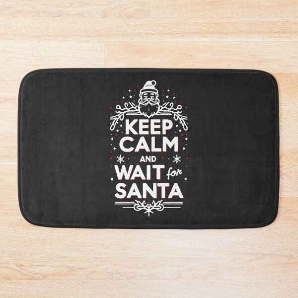Item preview, Keep Calm and Wait for Santa designed and sold by Frank Ring.