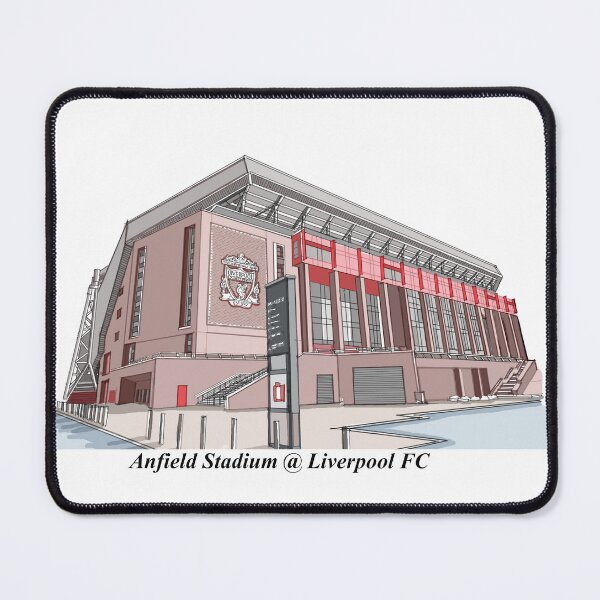 Item preview, Dibujo/Boceto del estadio de Anfield @ Liverpool FC designed and sold by GaalArt.
