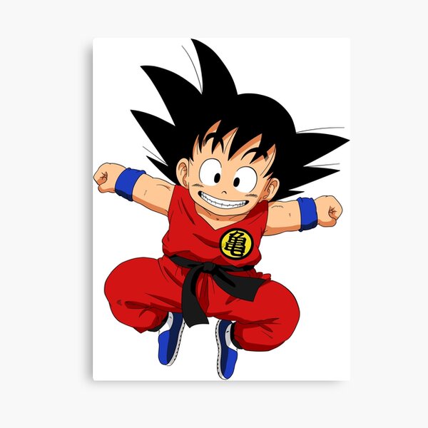 Kid Goku Canvas Print
