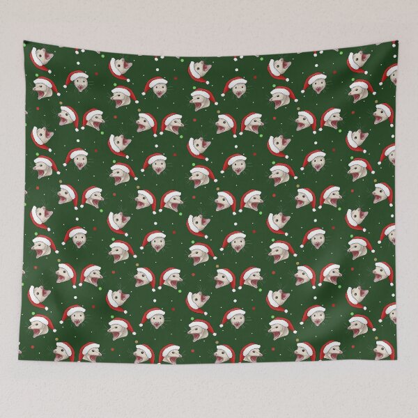 Item preview, Christmas Screaming Party green designed and sold by claudiecb.