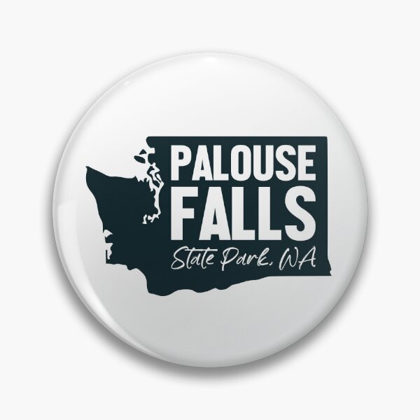 Item preview, Palouse Falls State Park Washington Map designed and sold by bivenart.