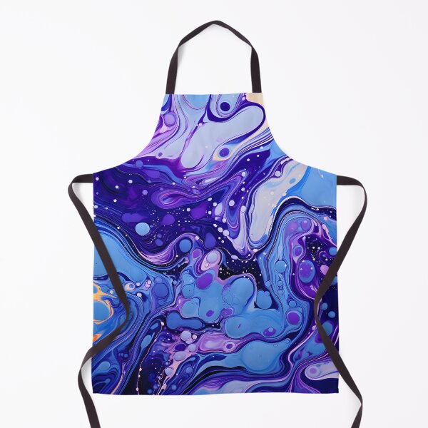 Item preview, Indigo and Violet Fluid Abstract Whirlpool designed and sold by VectorPlace.