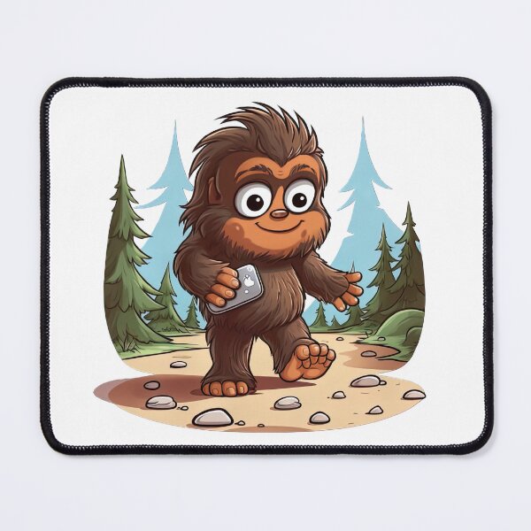 Item preview, sneaky sasquatch designed and sold by Pixel Playground.