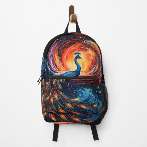 Item preview, A celestial peacock designed and sold by AI-Only Creations.