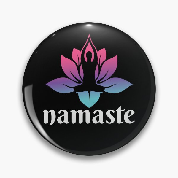 Item preview, Zen Vibes Namaste Yoga Pose designed and sold by 7Souls Designs ⭐⭐⭐⭐⭐.