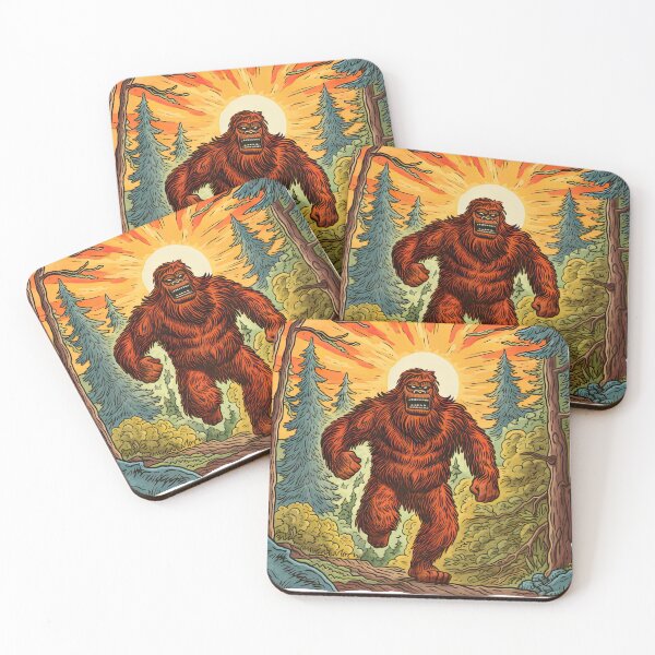 Item preview, sneaky sasquatch designed and sold by Pixel  Playground.