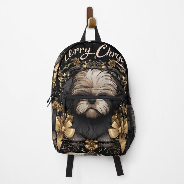 Item preview, Christmas Shih tzu  designed and sold by DigitalArtAJP.