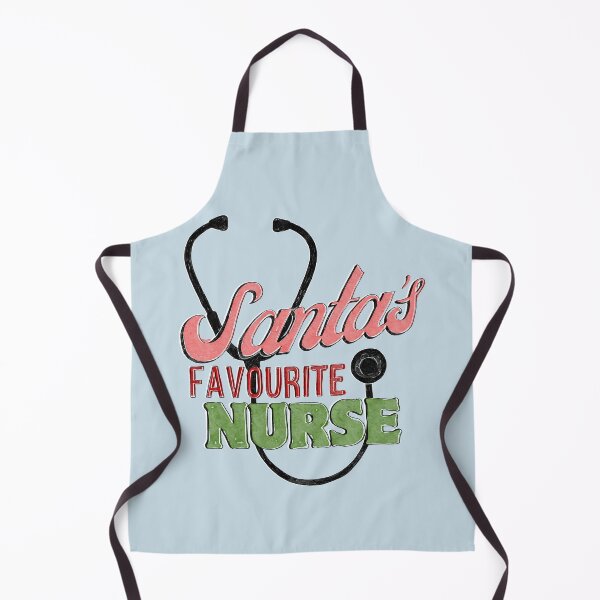 Item preview, Santa’s favorite nurse Christmas Collection designed and sold by Lillieoandco.