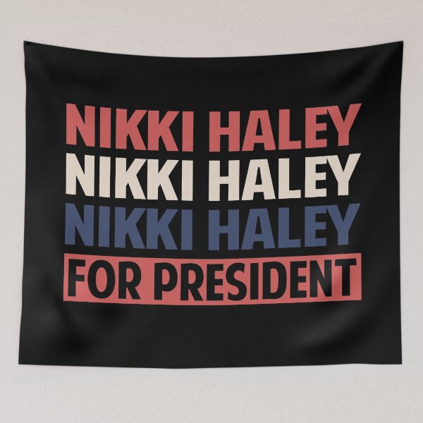 Item preview, Nikki Haley for president designed and sold by Colorfulman.