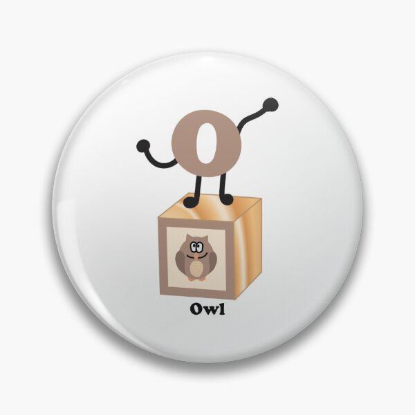 Item preview, O is for Owl designed and sold by NubsShop.