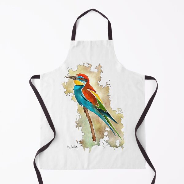 Item preview, Bee-ater, colorful bird in watercolor designed and sold by MoTekent.