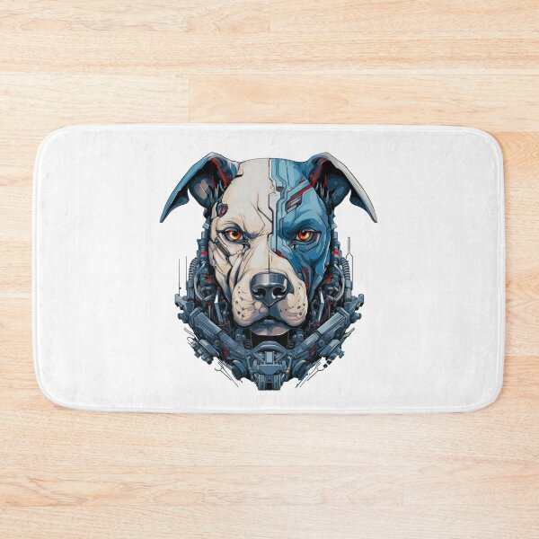 Item preview, Cyborg Pitbull designed and sold by ZenEvoke.