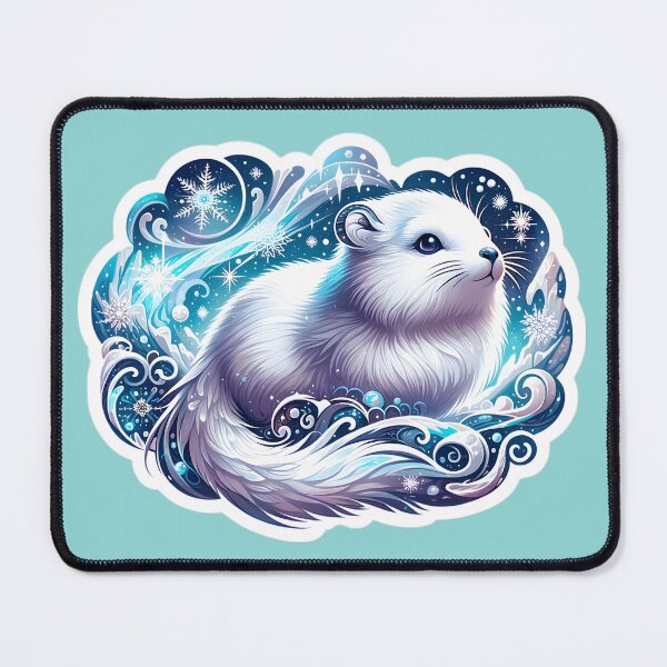 Item preview, Arctic Enchantment Lemming designed and sold by Anechkau.