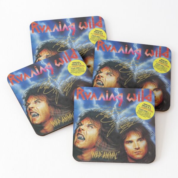 Item preview, Running Wild - Wild Animal album 1990 designed and sold by invokere.