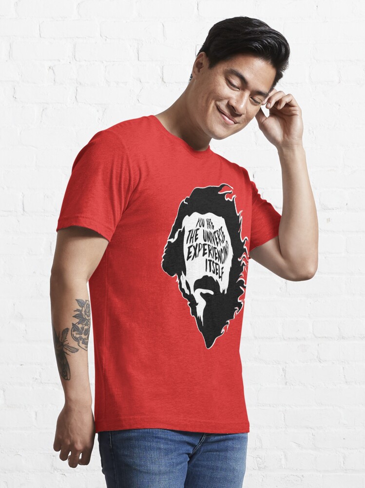 Alternate view of Alan Watts You Are the Universe Experiencing Itself Essential T-Shirt