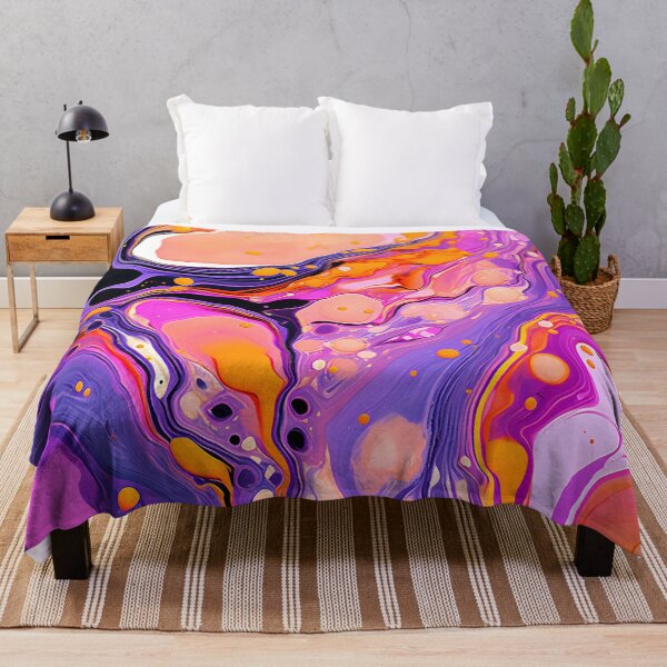 Item preview, Coral Dreams in Purple Haze Fluid Abstract designed and sold by VectorPlace.