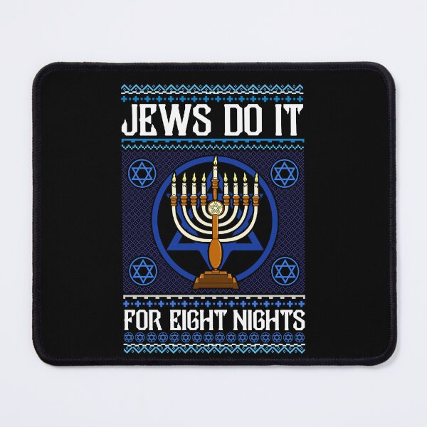 Item preview, Hanukkah Jewish Menorah Funny Ugly Christmas designed and sold by BlueBerry-Pengu.