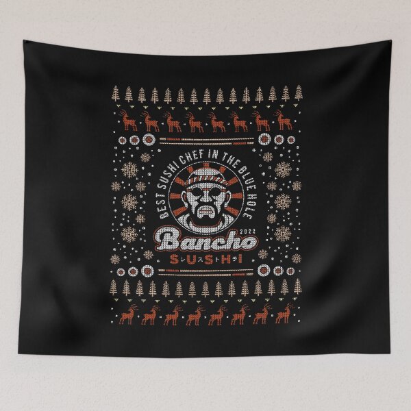 Item preview, Bancho Sushi Ugly Sweater designed and sold by Lagelantee.