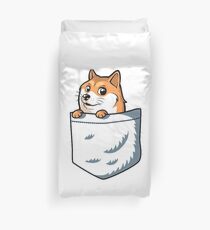 Shiba Inu By Lukman Duvet Cover