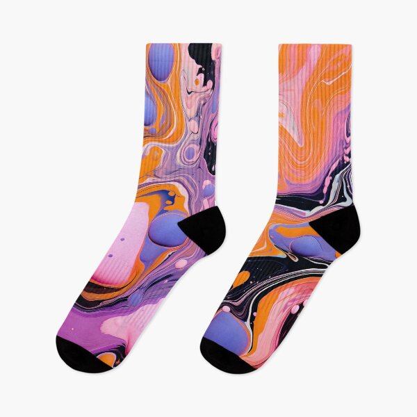 Item preview, Candy Cosmos: Pink and Tangerine Abstract Swirl designed and sold by VectorPlace.
