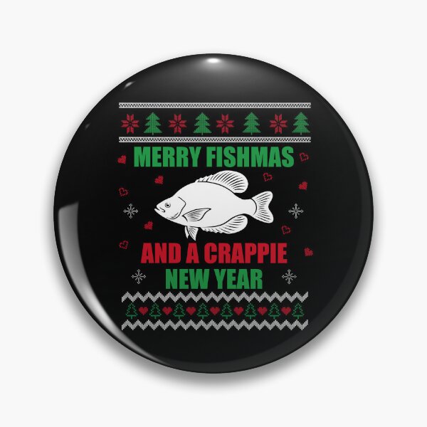 Item preview, Merry Fishmas Fishing Funny Xmas Crappie For Fisherman designed and sold by BlueBerry-Pengu.