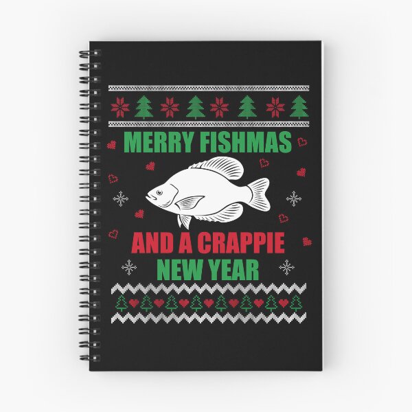Item preview, Merry Fishmas Fishing Funny Xmas Crappie For Fisherman designed and sold by BlueBerry-Pengu.