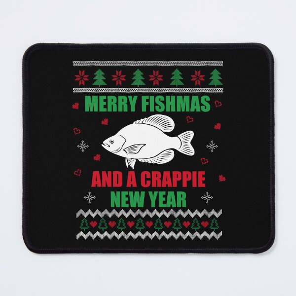Item preview, Merry Fishmas Fishing Funny Xmas Crappie For Fisherman designed and sold by BlueBerry-Pengu.