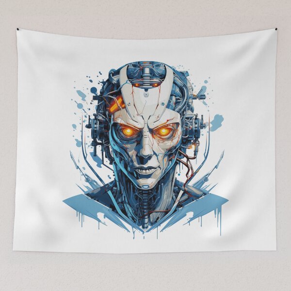 Item preview, Futuristic Robot designed and sold by ZenEvoke.