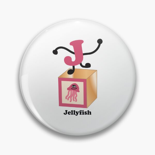Item preview, J is for Jellyfish designed and sold by NubsShop.