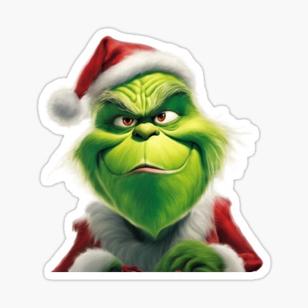 Grinch Sticker Spitfire Sticker How the Grinch Stole -  in