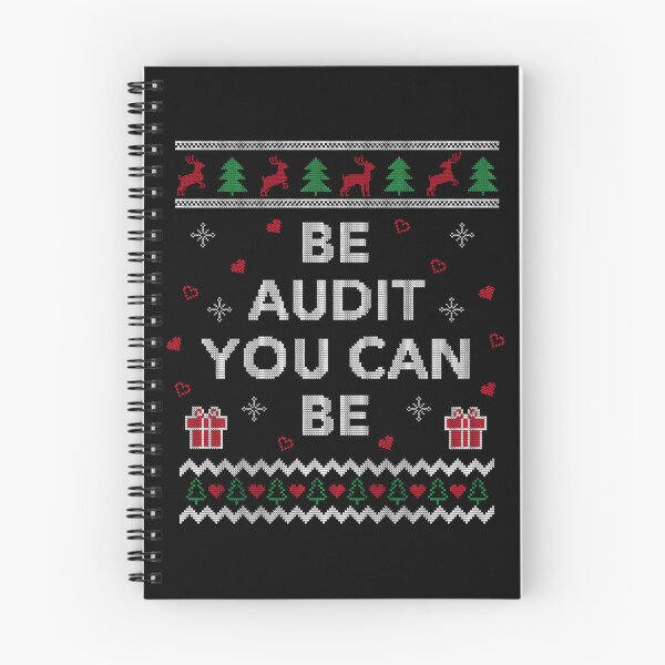 Item preview, Be Audit You Can Funny Accountant Design Ugly Christmas designed and sold by BlueBerry-Pengu.