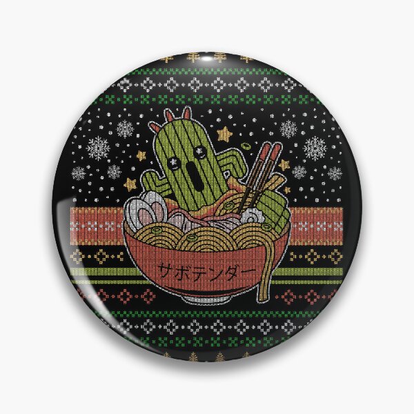 Item preview, Cactuar Ramen Ugly Sweater designed and sold by Lagelantee.