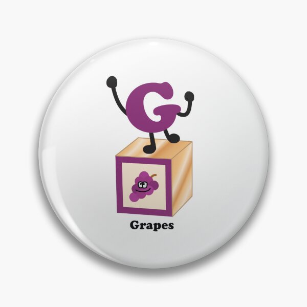 Item preview, G is for Grapes designed and sold by NubsShop.