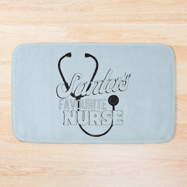 Item preview, Santa’s  favorite nurse Christmas Collection designed and sold by Lillieoandco.