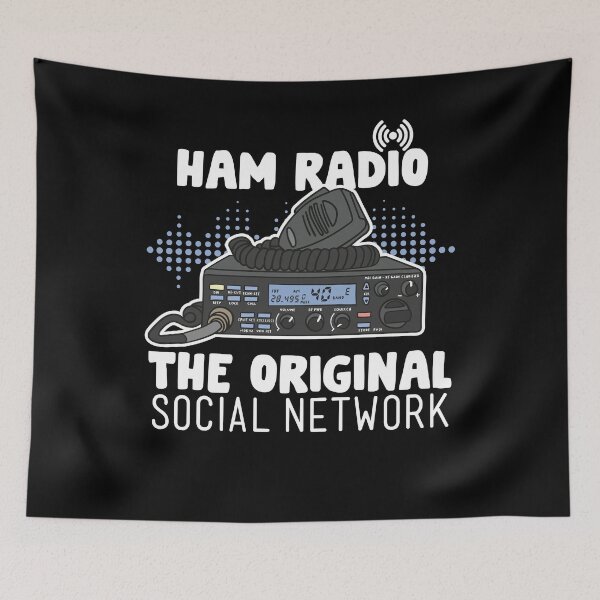 Item preview, Ham Radio The Original Social Network Amateur Radio designed and sold by MasterKlaw.