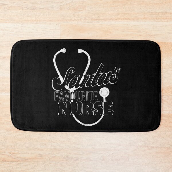 Item preview, Santa’s  favorite nurse Christmas Collection designed and sold by Lillieoandco.