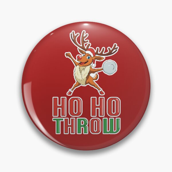 Item preview, Reindeer Games - Ho Ho Throw designed and sold by MadMonet.