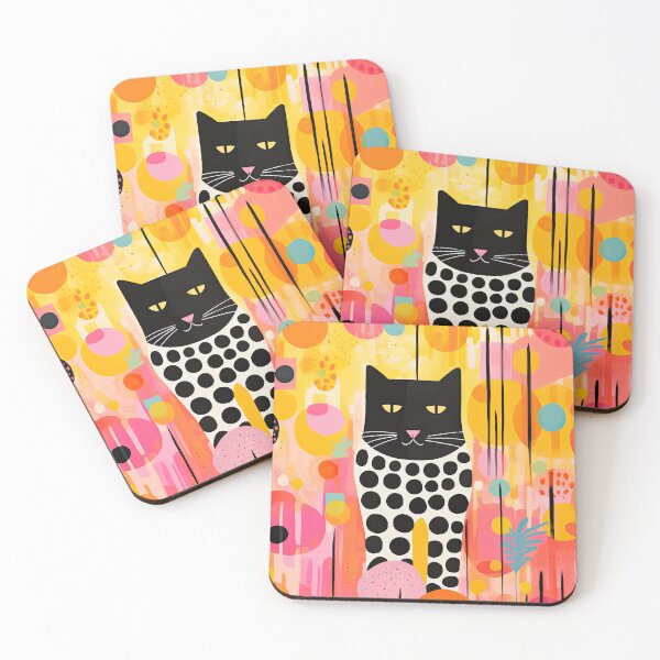 Item preview, Style Modern Black Cat designed and sold by GulDesignCo.