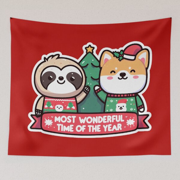 Item preview, Most Wonderful Time Of The Year designed and sold by plushism.