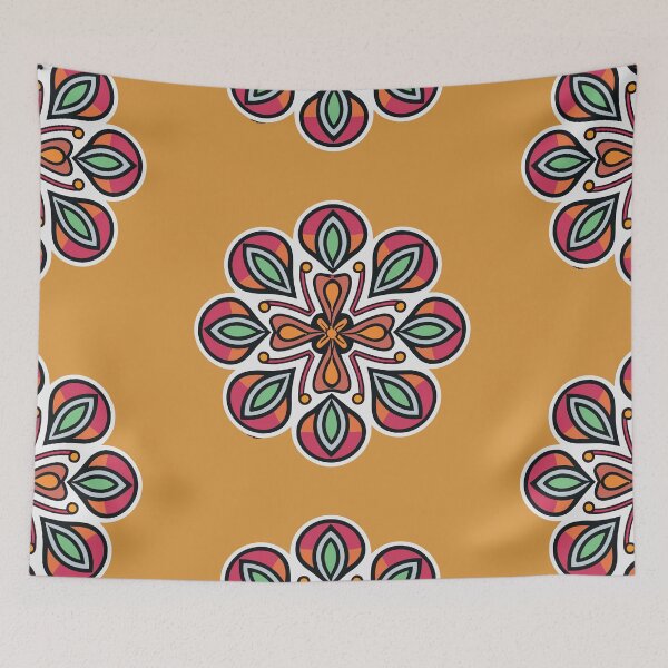 Item preview, Decorative Rangoli Design designed and sold by Jollys-ArtShop.