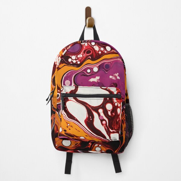 Item preview, Burgundy Blaze: Crimson and Amber Abstract Swirls designed and sold by VectorPlace.