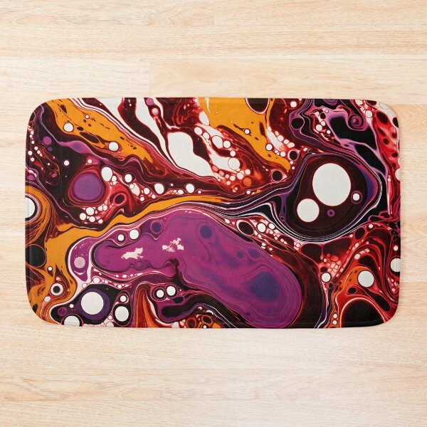 Item preview, Burgundy Blaze: Crimson and Amber Abstract Swirls designed and sold by VectorPlace.