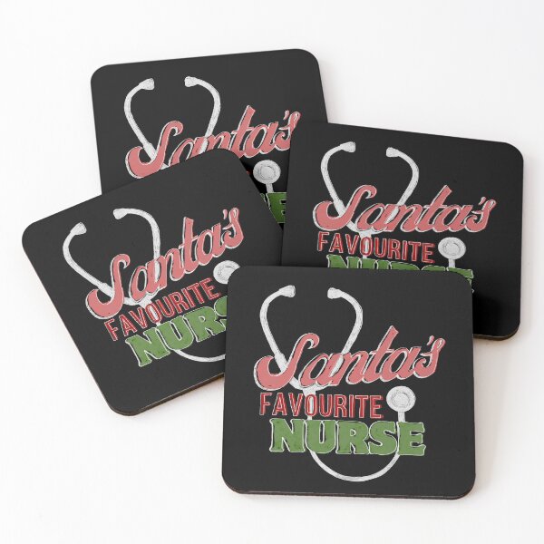 Item preview, Santa’s  favorite nurse Christmas Collection designed and sold by Lillieoandco.