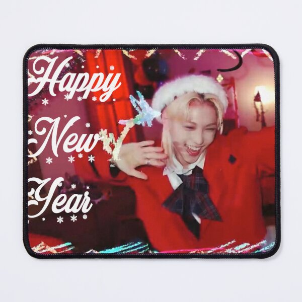 Item preview, Happy New Year I can feel the evil coming but Felix never bad Stray kids SKZ christmas evel lyrics home alone vibes felix navidad designed and sold by Kpop-Noona.