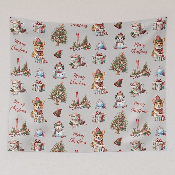 Item preview,  CORGI AND CHRISTMAS ITEMS STICKER PACK designed and sold by plentyvibes.