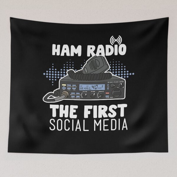 Item preview, Ham Radio The First Social Media Amateur Radio designed and sold by MasterKlaw.